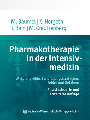 cover image of Pharmakotherapie in der Intensivmedizin